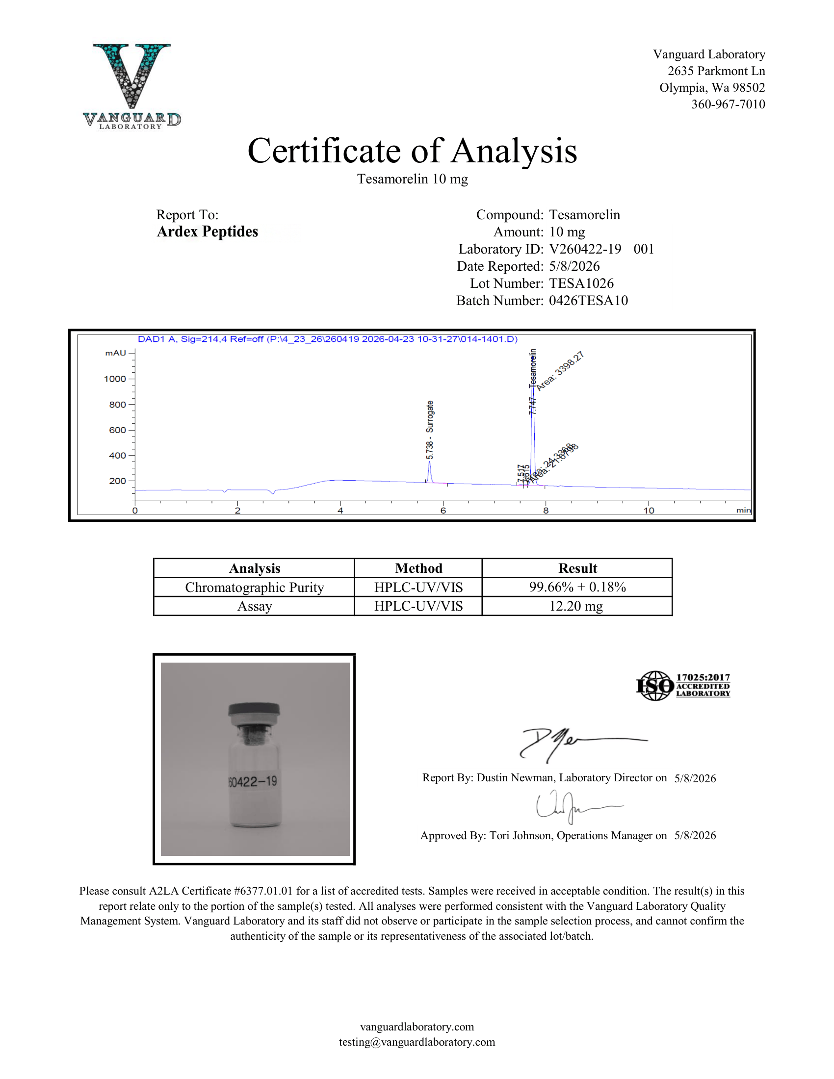 COA Document