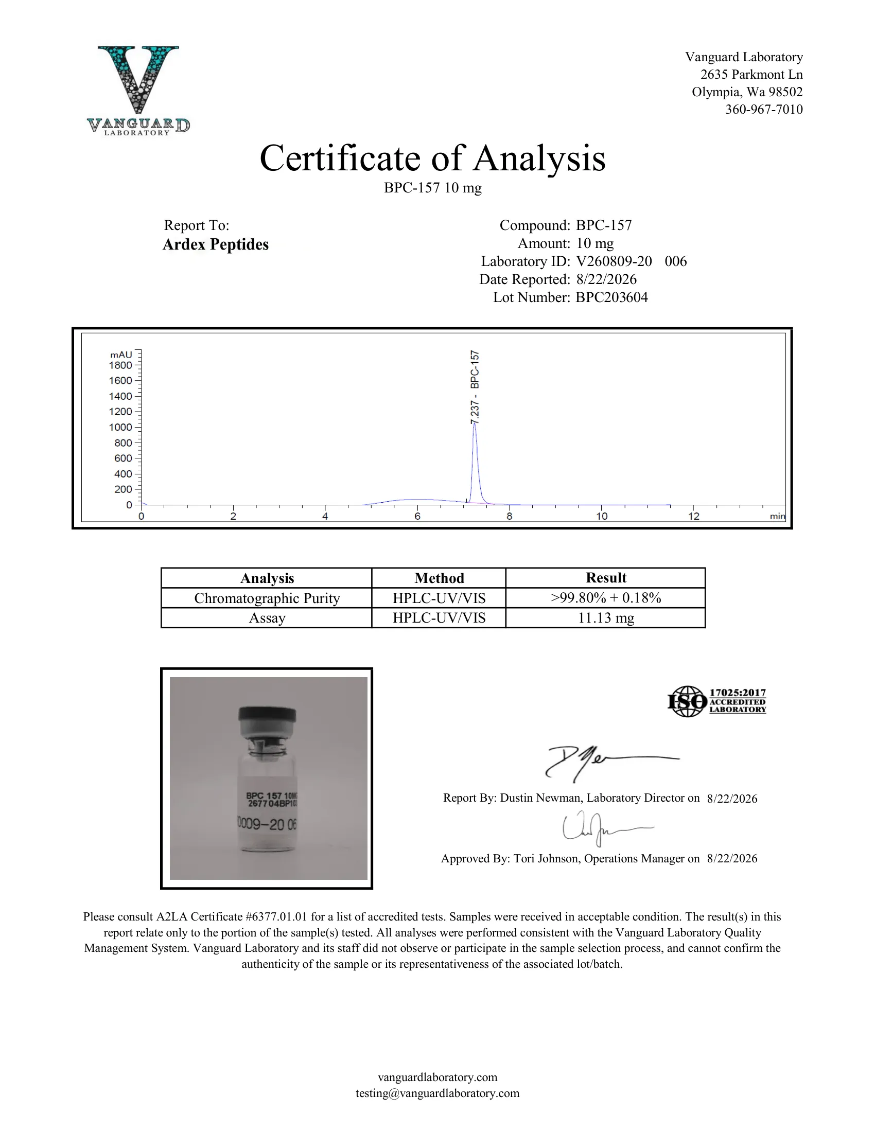 COA Document