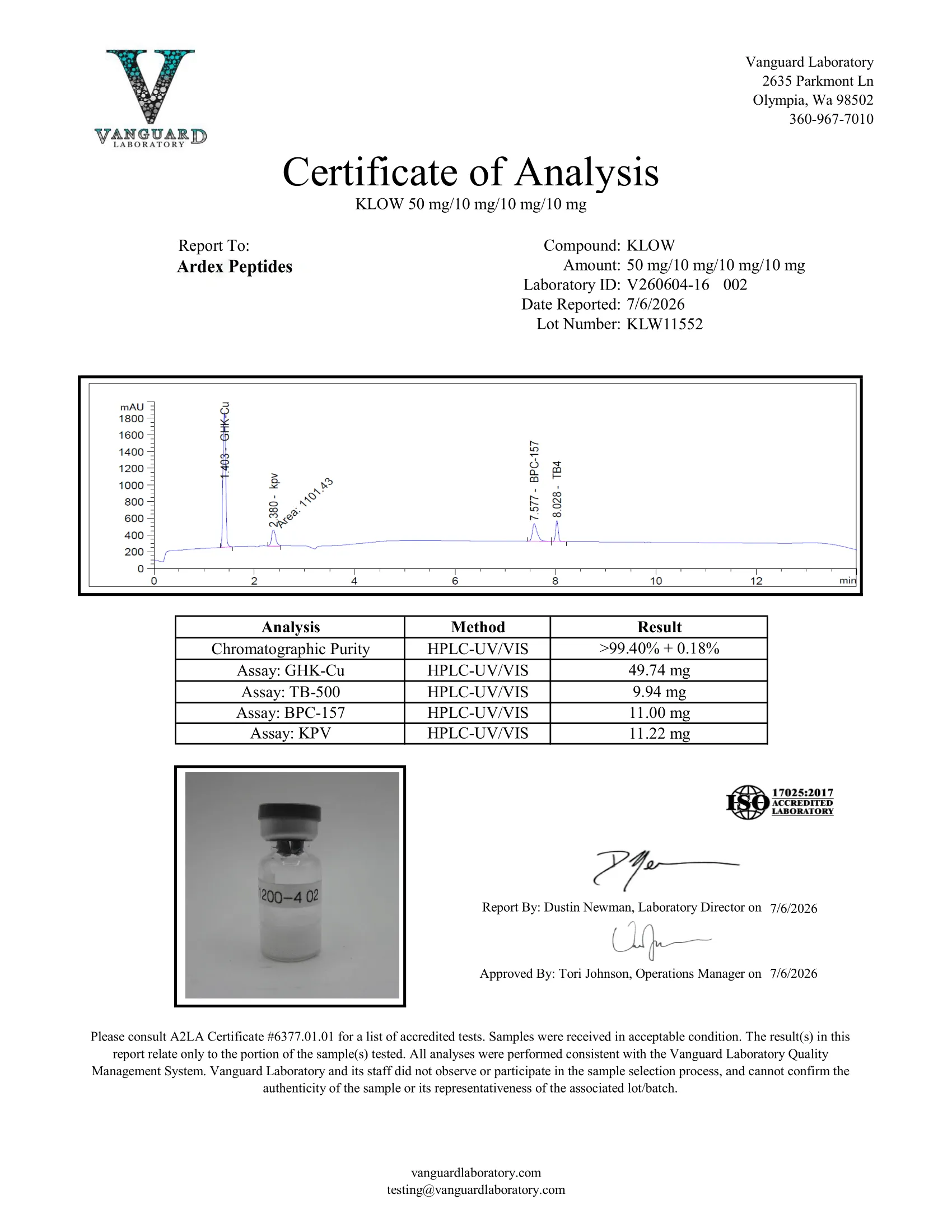 COA Document